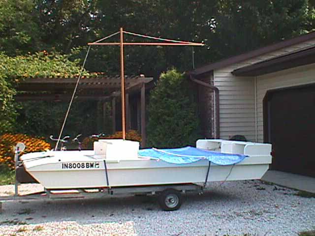 Build The WizCat 130 pontoondeck boat for under $500